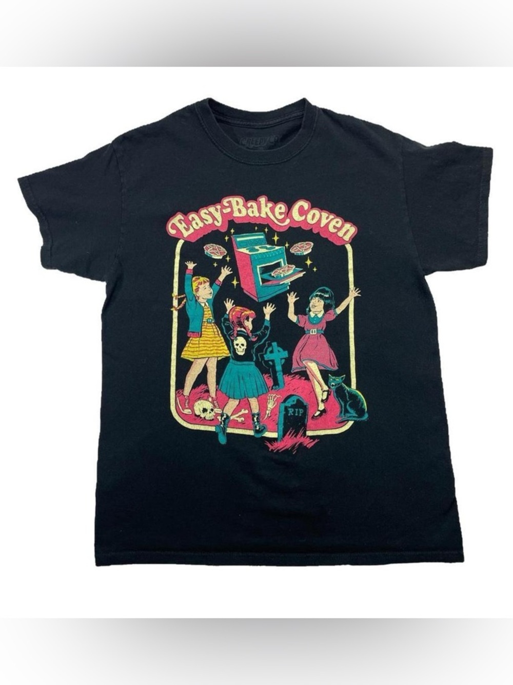 Black Witchy Creepy Co Alt-Fashion Grunge T-Shirt